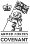 armed forces covenant logo in black